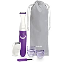 Philips BRT383-15 - Recortadora de precisión femenina- color blanco y morado